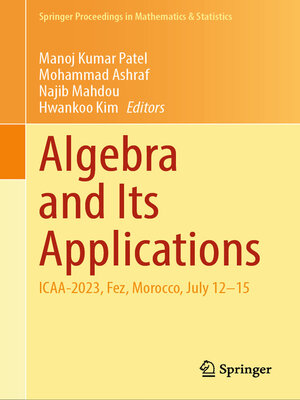 cover image of Algebra and Its Applications